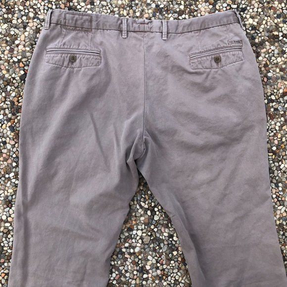 Roy Robson Luxury Chinos Khaki Flat Front W40 L33 - Picture 10 of 11